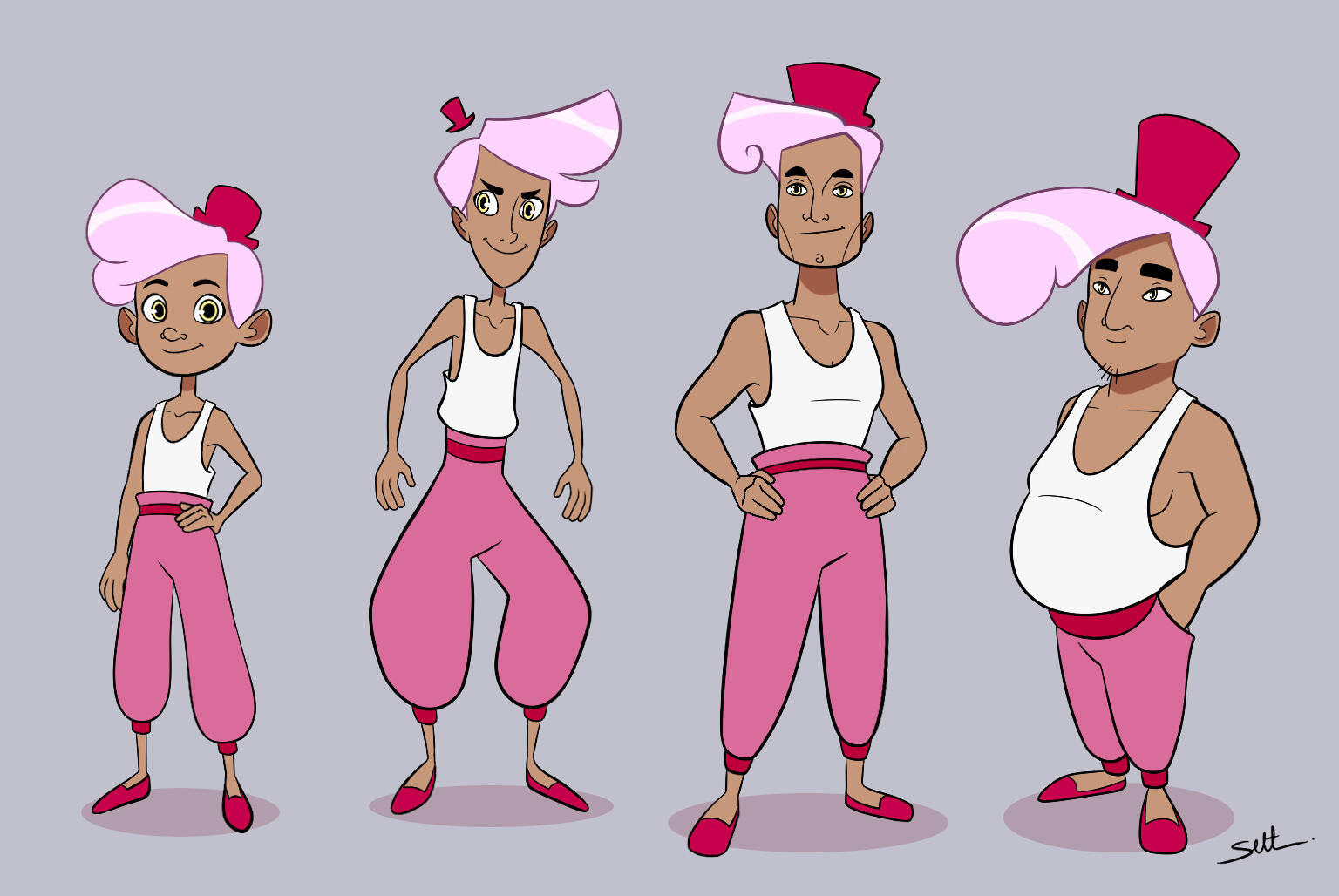 Pink boy