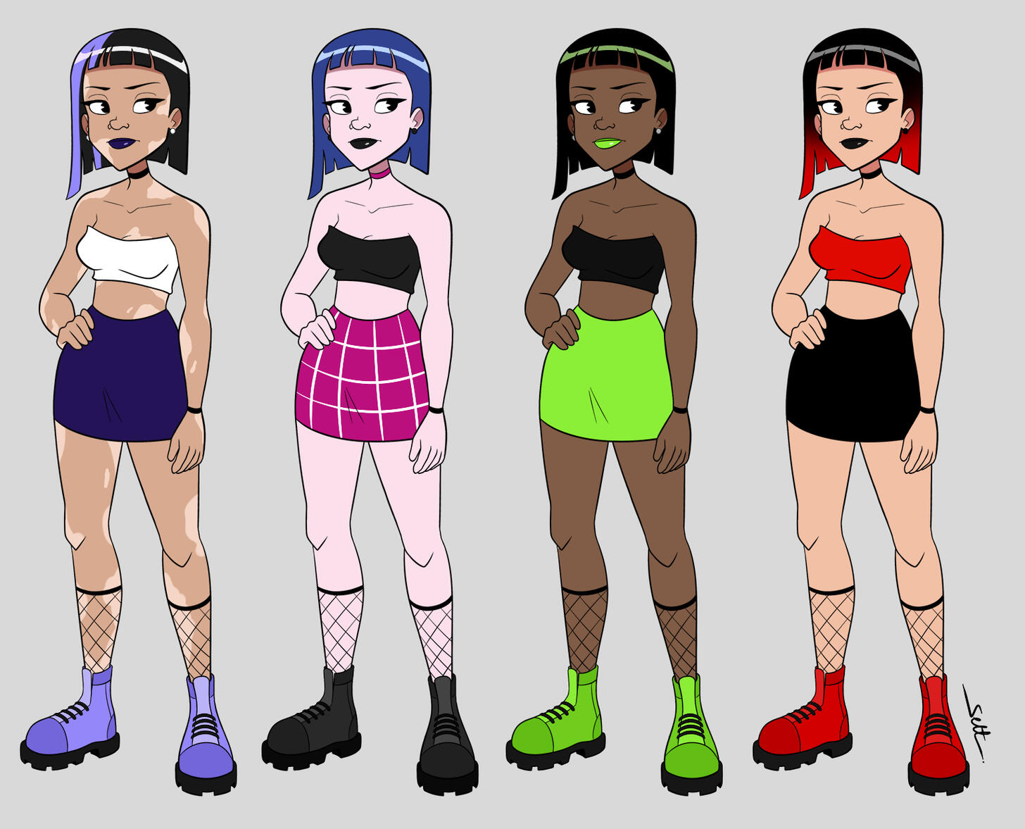 Goth girl Goth girl